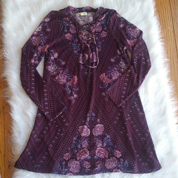 About A Girl Dresses & Skirts - 2/$20 Allegra K Purple Tunic Dress